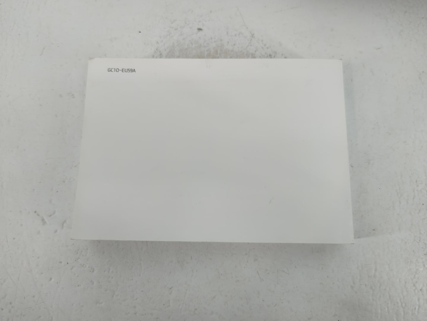 2016 Hyundai Sonata Owners Manual Book Guide P/N:GC10-EU59A OEM Used Auto Parts - Oemusedautoparts1.com