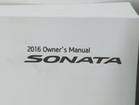 2016 Hyundai Sonata Owners Manual Book Guide P/N:GC10-EU50B OEM Used Auto Parts - Oemusedautoparts1.com