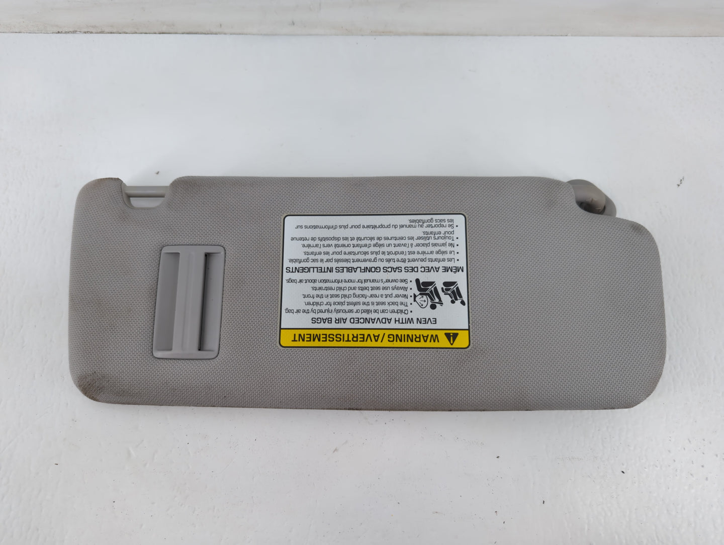 2016-2019 Hyundai Sonata Sun Visor Shade Replacement Driver Left Mirror Fits Fits 2016 2017 2018 2019 OEM Used Auto Parts - 
