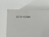 2016 Hyundai Sonata Owners Manual Book Guide P/N:GC10-EU58A OEM Used Auto Parts - Oemusedautoparts1.com