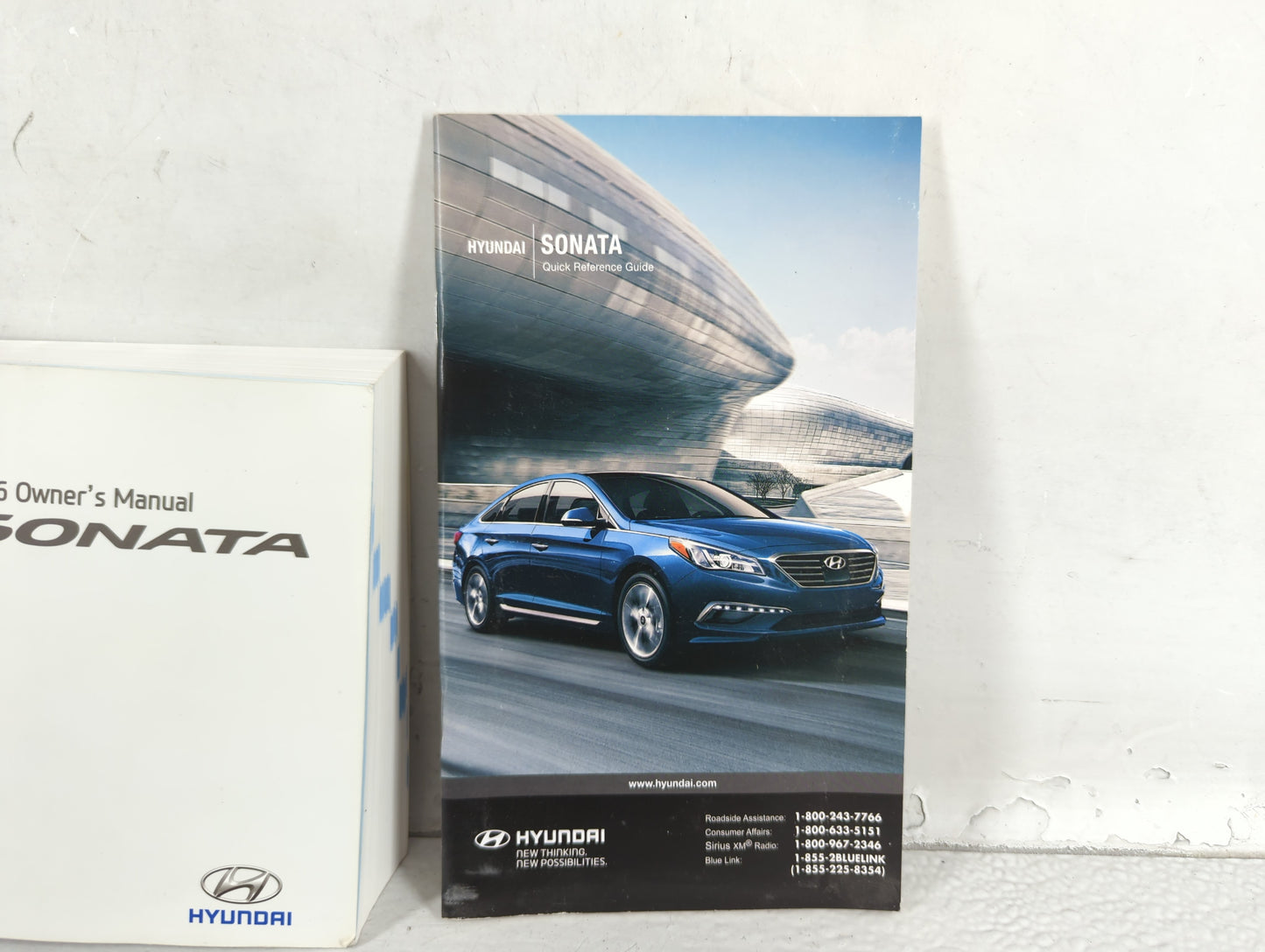 2016 Hyundai Sonata Owners Manual Book Guide P/N:GC10-EU59A OEM Used Auto Parts - Oemusedautoparts1.com
