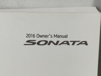 2016 Hyundai Sonata Owners Manual Book Guide P/N:GC10-EU59A OEM Used Auto Parts - Oemusedautoparts1.com