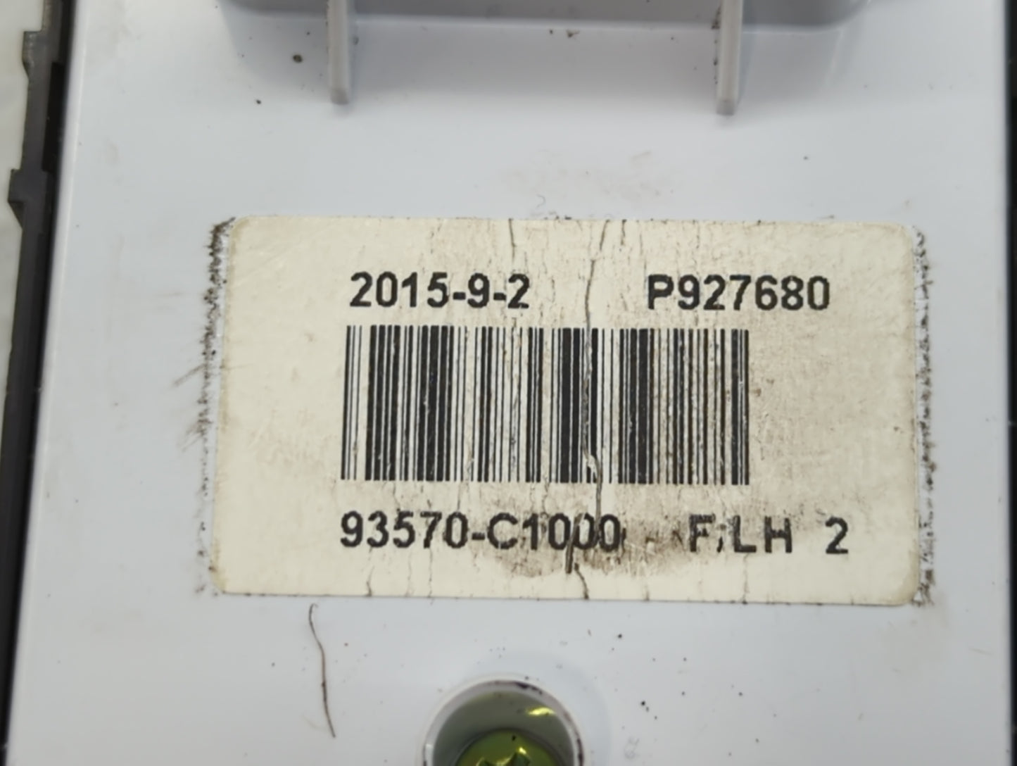 2015-2019 Hyundai Sonata Master Power Window Switch Replacement Driver Side Left P/N:93570-C1000 P927680 Fits OEM Used Auto 