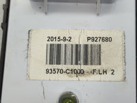 2015-2019 Hyundai Sonata Master Power Window Switch Replacement Driver Side Left P/N:93570-C1000 P927680 Fits OEM Used Auto 