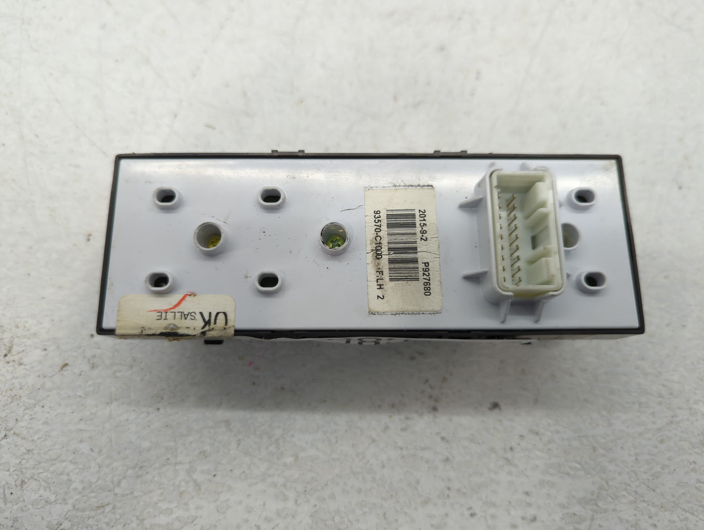 2015-2019 Hyundai Sonata Master Power Window Switch Replacement Driver Side Left P/N:93570-C1000 P927680 Fits OEM Used Auto 