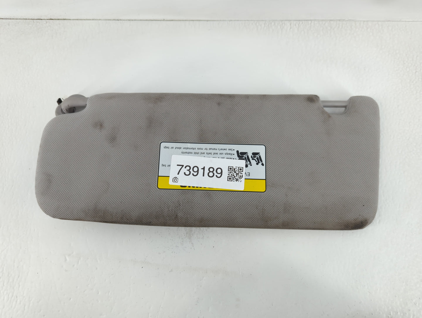 2015-2019 Hyundai Sonata Sun Visor Shade Replacement Passenger Right Mirror Fits Fits 2015 2016 2017 2018 2019 OEM Used Auto