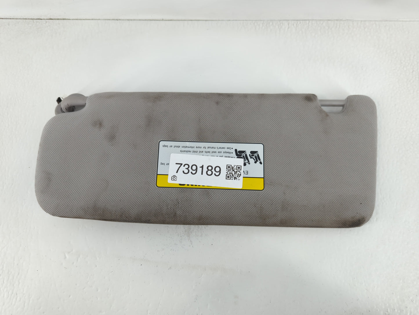 2015-2019 Hyundai Sonata Sun Visor Shade Replacement Passenger Right Mirror Fits Fits 2015 2016 2017 2018 2019 OEM Used Auto