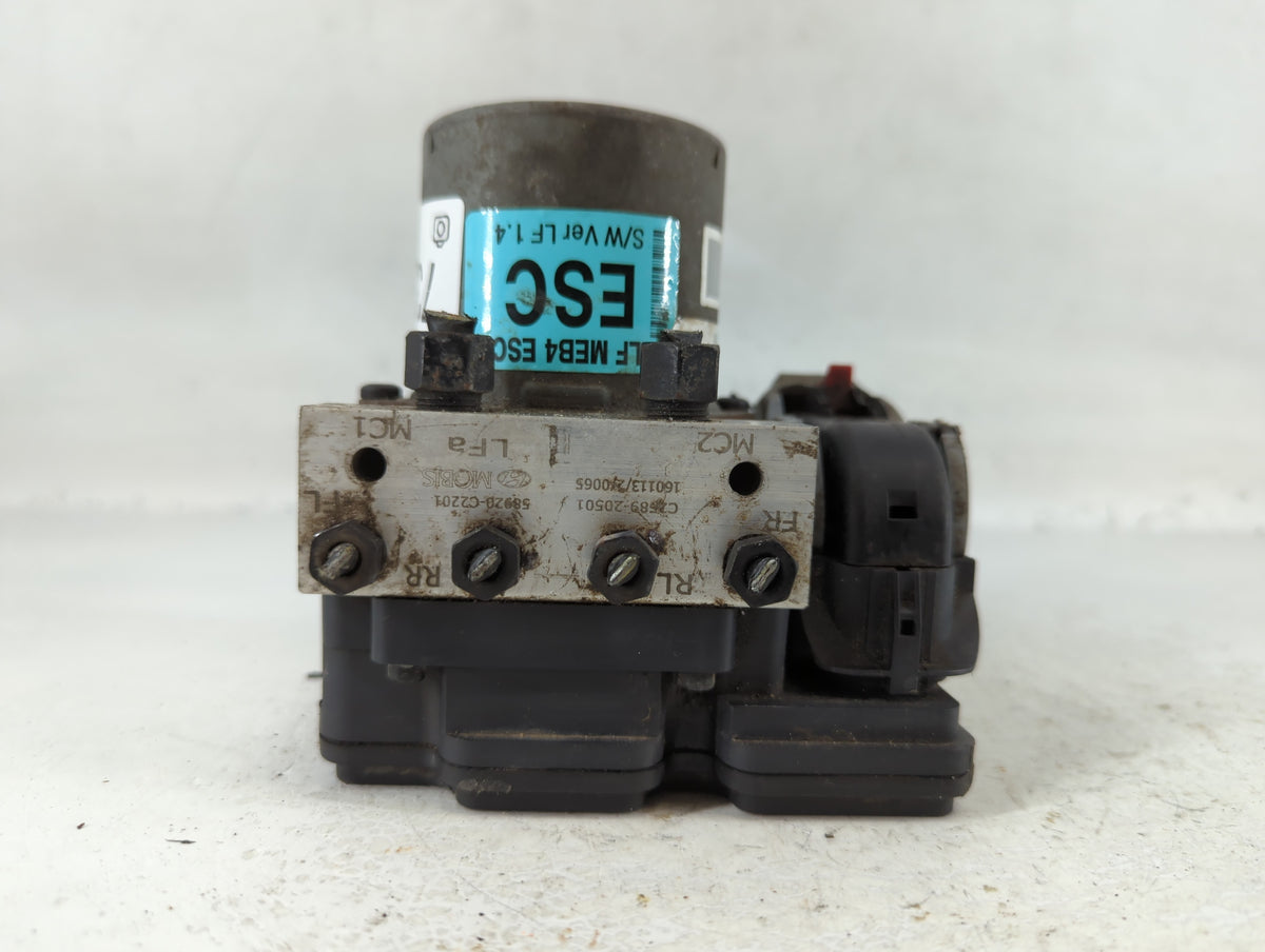 2015-2017 Hyundai Sonata Anti-Lock Brake ABS Pump Module Actuator OEM P/N:58920-C2201 C2589-20501 Fits Fits 2015 2016 2017 O