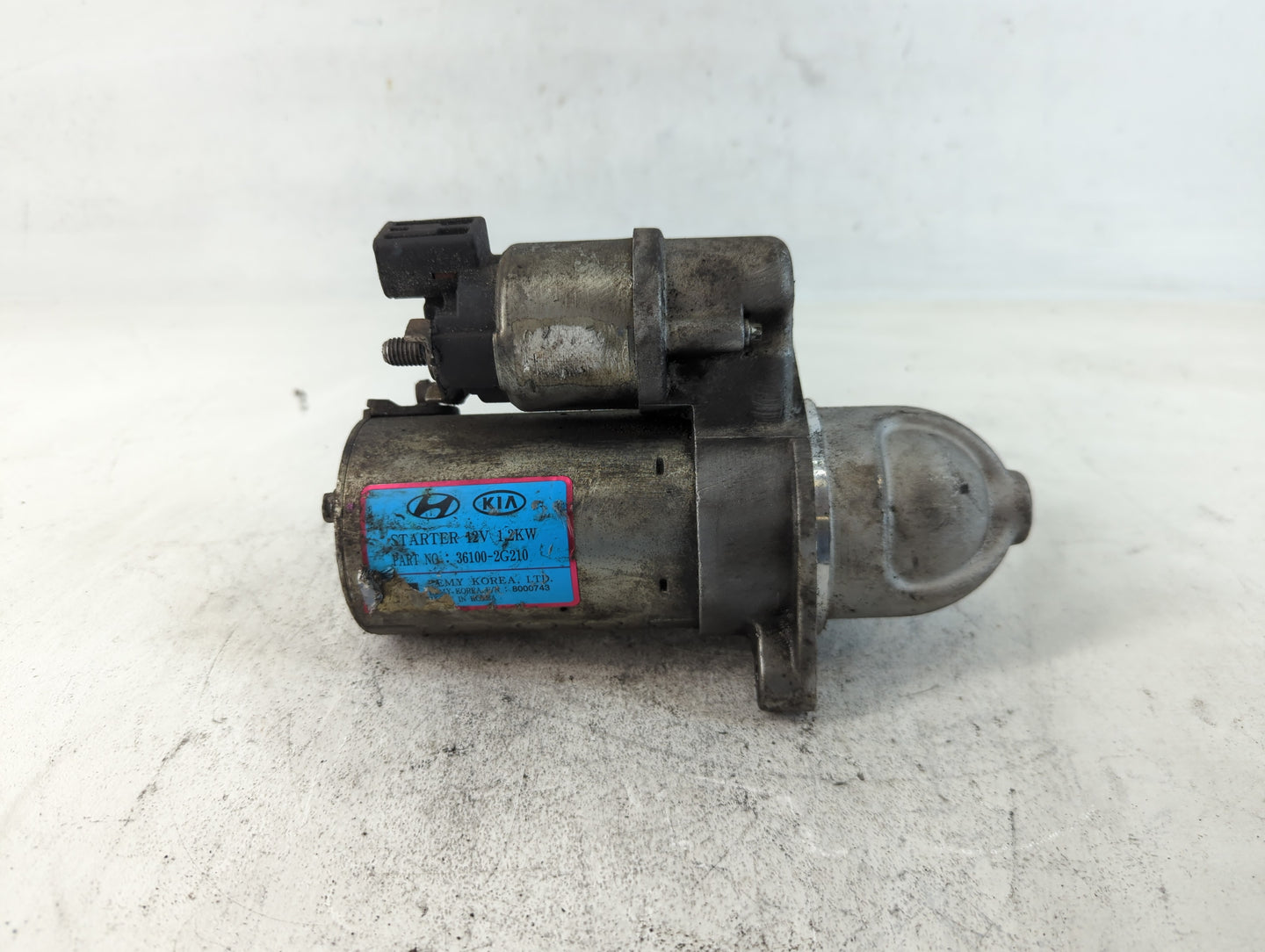 2015-2019 Hyundai Sonata Car Starter Motor Solenoid OEM P/N:8000743 36100-2G210 Fits Fits 2015 2016 2017 2018 2019 2020 OEM 
