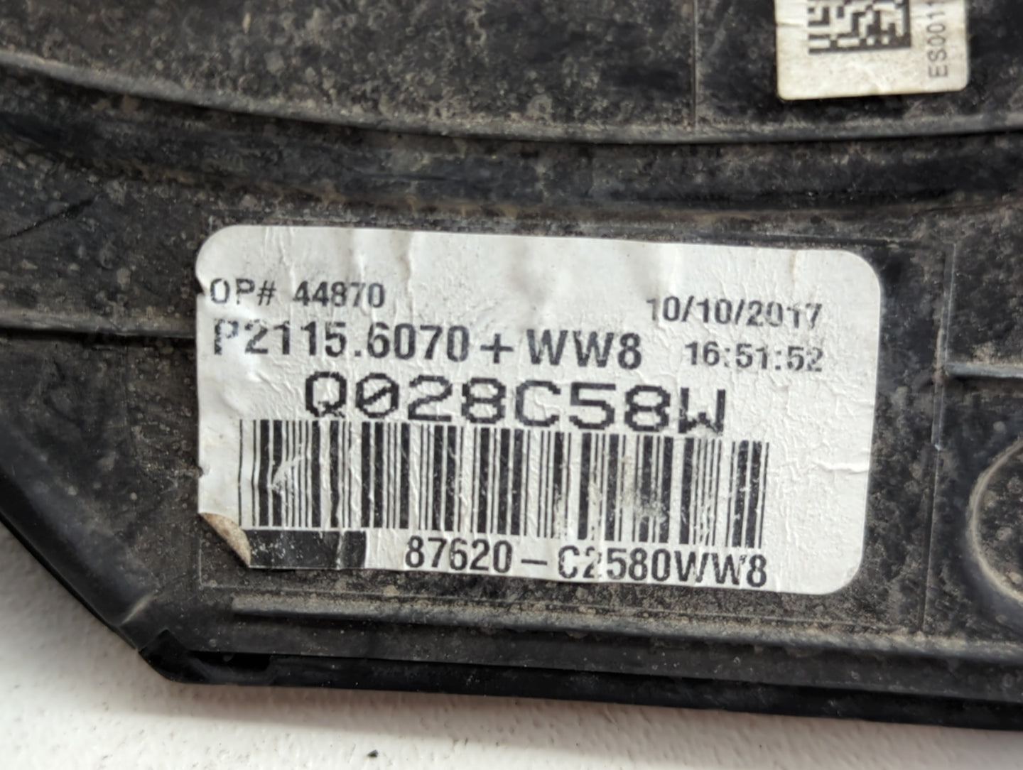 2016 Hyundai Sonata Passenger Side View Mirror - Right Door Mirror OEM Used - Oemusedautoparts1.com