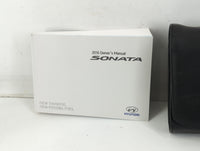 2016 Hyundai Sonata Owners Manual Book Guide P/N:GC10-EU57A OEM Used Auto Parts - Oemusedautoparts1.com