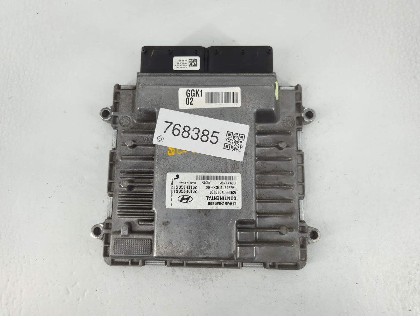 2015-2017 Hyundai Sonata PCM Engine Control Computer ECU ECM PCU OEM P/N:39111-2GGK1 39101-2GGK1 Fits Fits 2015 2016 2017 OE