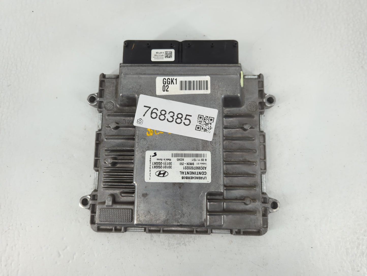 2015-2017 Hyundai Sonata PCM Engine Control Computer ECU ECM PCU OEM P/N:39111-2GGK1 39101-2GGK1 Fits Fits 2015 2016 2017 OE