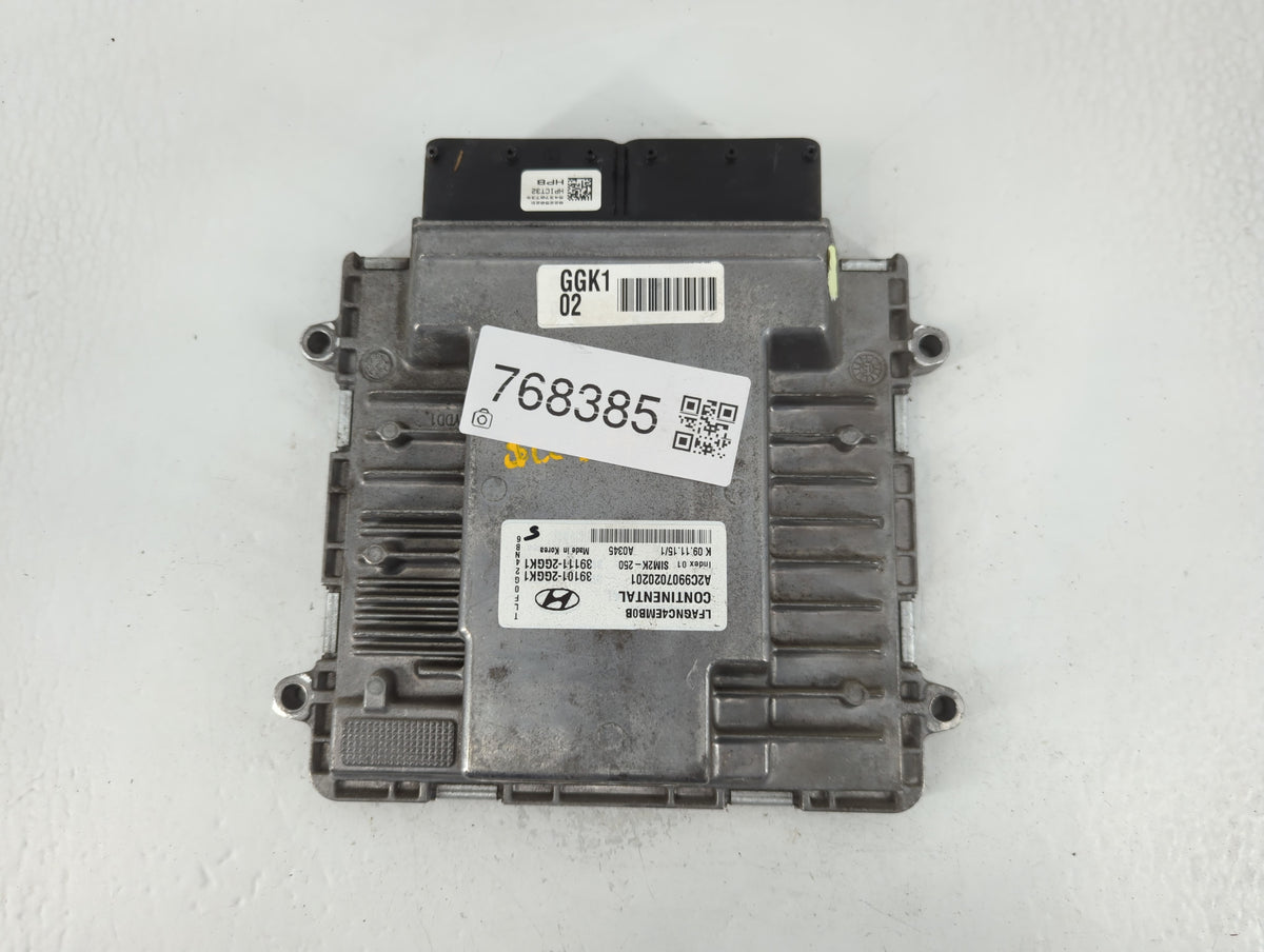 2015-2017 Hyundai Sonata PCM Engine Control Computer ECU ECM PCU OEM P/N:39111-2GGK1 39101-2GGK1 Fits 2015 2016 2017 OEM Use