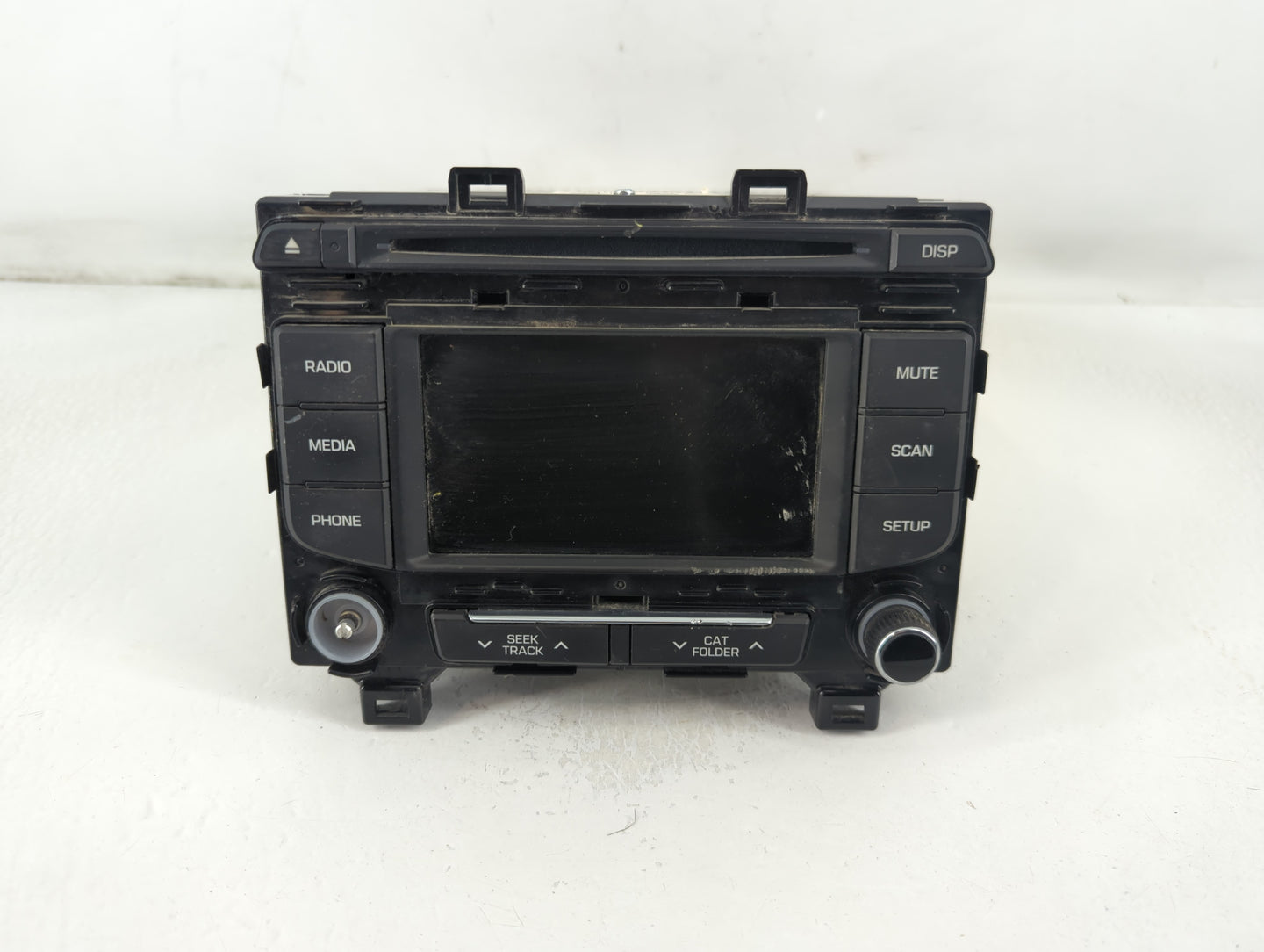2016-2017 Hyundai Sonata Radio AM FM Cd Player Receiver Replacement P/N:96160-C20004X Fits Fits 2016 2017 OEM Used Auto Part