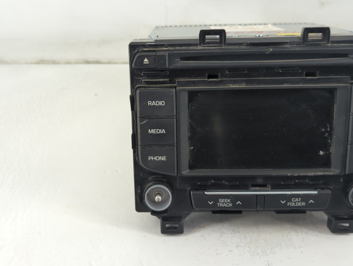 2016-2017 Hyundai Sonata Radio AM FM Cd Player Receiver Replacement P/N:96160-C20004X Fits Fits 2016 2017 OEM Used Auto Part