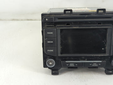 2016-2017 Hyundai Sonata Radio AM FM Cd Player Receiver Replacement P/N:96160-C20004X Fits 2016 2017 OEM Used Auto Parts