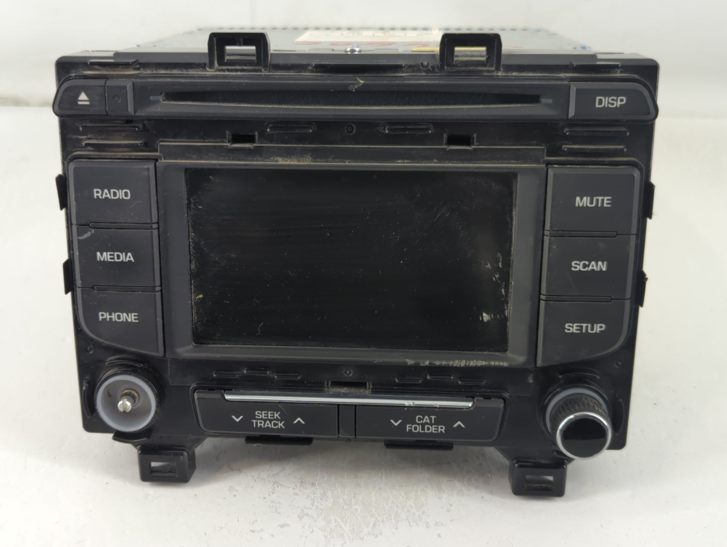2016-2017 Hyundai Sonata Radio AM FM Cd Player Receiver Replacement P/N:96160-C20004X Fits Fits 2016 2017 OEM Used Auto Part