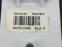 2015-2019 Hyundai Sonata Master Power Window Switch Replacement Driver Side Left P/N:93570-C1000 Fits OEM Used Auto Parts - 