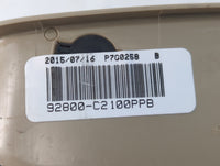 2016 Hyundai Sonata Overhead Roof Console - Oemusedautoparts1.com
