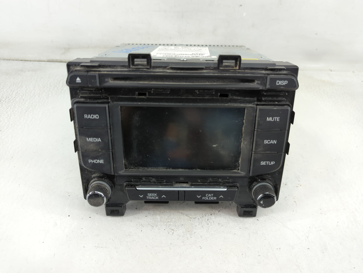 2015-2017 Hyundai Sonata Radio AM FM Cd Player Receiver Replacement P/N:96180-C20004X Fits Fits 2015 2016 2017 OEM Used Auto