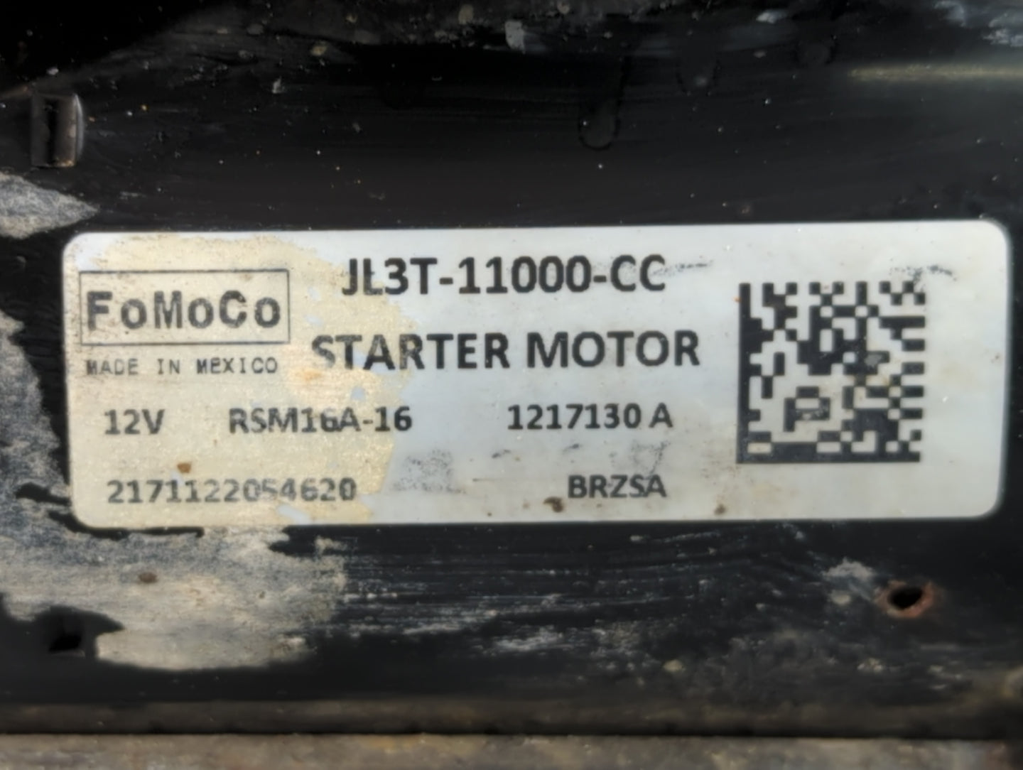 2015-2019 Hyundai Sonata Car Starter Motor Solenoid OEM P/N:JL3T-11000-CC Fits Fits 2015 2016 2017 2018 2019 2020 OEM Used A