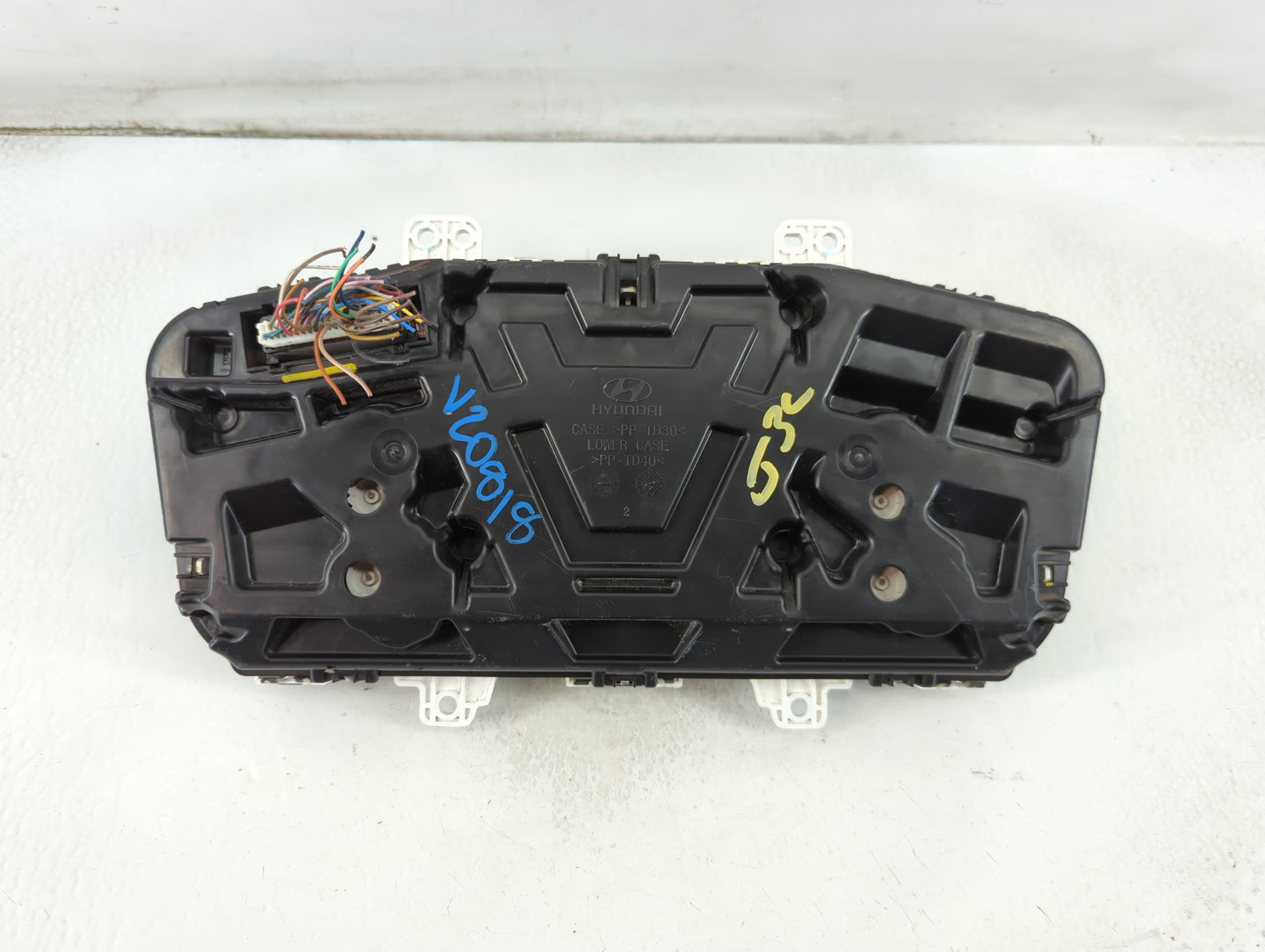 2016-2017 Hyundai Sonata Instrument Cluster Speedometer Gauges P/N:94001-C2200 Fits Fits 2016 2017 OEM Used Auto Parts - Oem