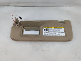 compare product 2006 Hyundai Sonata Sun Visor Shade Replacement Driver Left Mirror Fits OEM Used Auto Parts