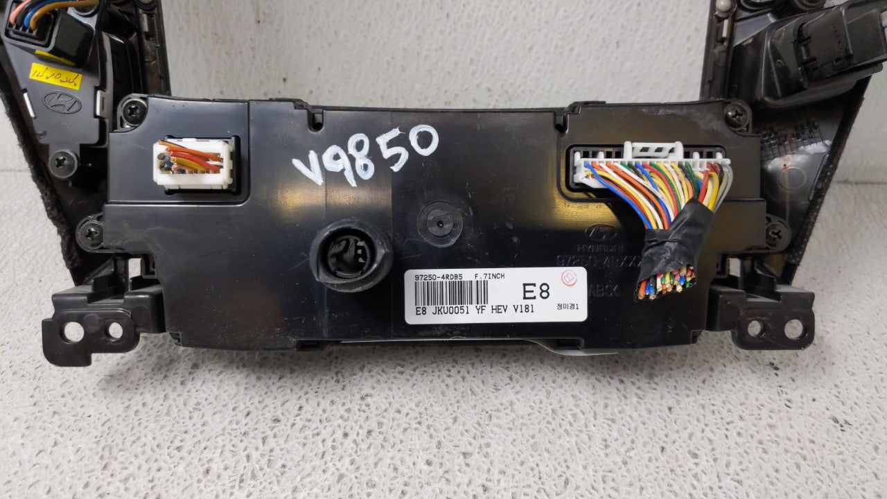 2015-2017 Hyundai Sonata Climate Control Module Temperature AC/Heater Replacement P/N:94510-C2530 94510-C1500 Fits OEM Used 