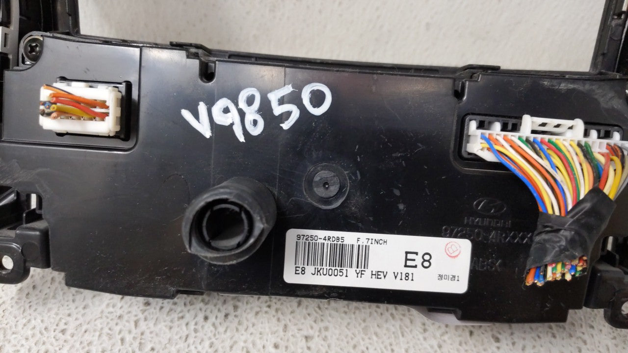 2015-2017 Hyundai Sonata Climate Control Module Temperature AC/Heater Replacement P/N:94510-C2530 94510-C1500 Fits OEM Used 