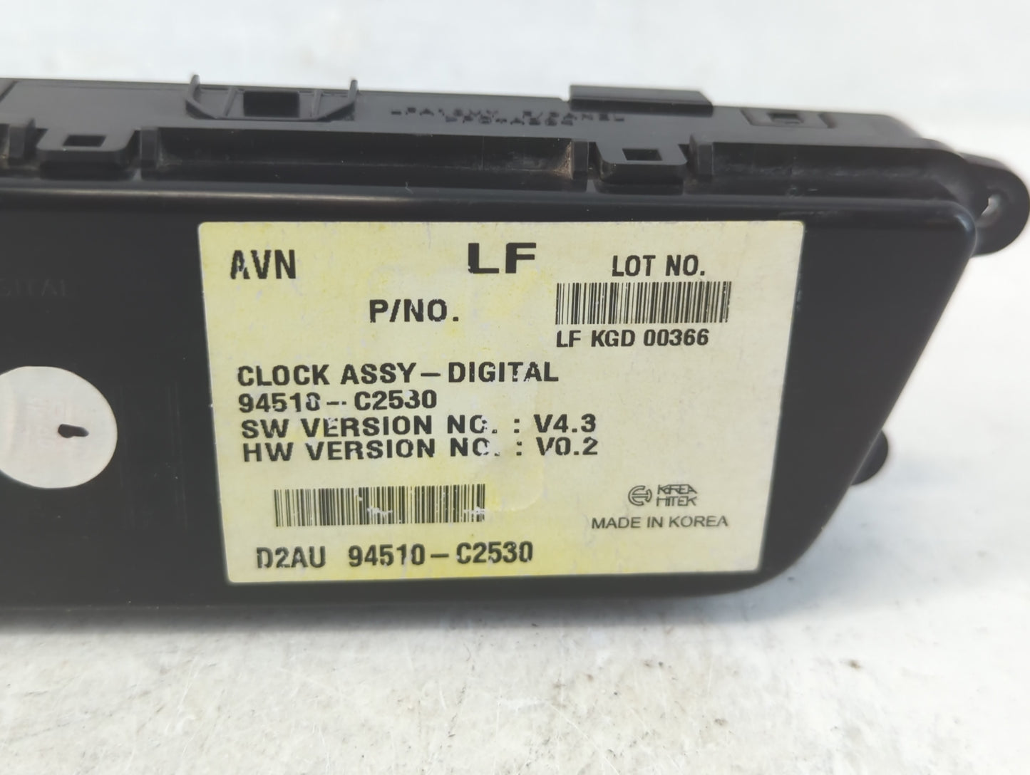 2015-2017 Hyundai Sonata Climate Control Module Temperature AC/Heater Replacement P/N:94510-C2530 Fits Fits 2015 2016 2017 O