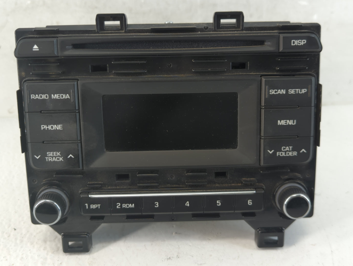 2016-2017 Hyundai Sonata Radio AM FM Cd Player Receiver Replacement P/N:96170-C20504X Fits Fits 2016 2017 OEM Used Auto Part