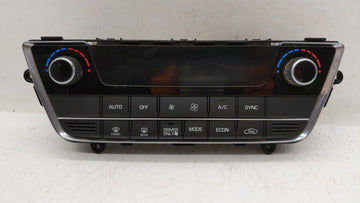 2016 Hyundai Sonata Climate Control Module Temperature AC/Heater Replacement P/N:97250-E6240 Fits Fits 2017 OEM Used Auto Pa