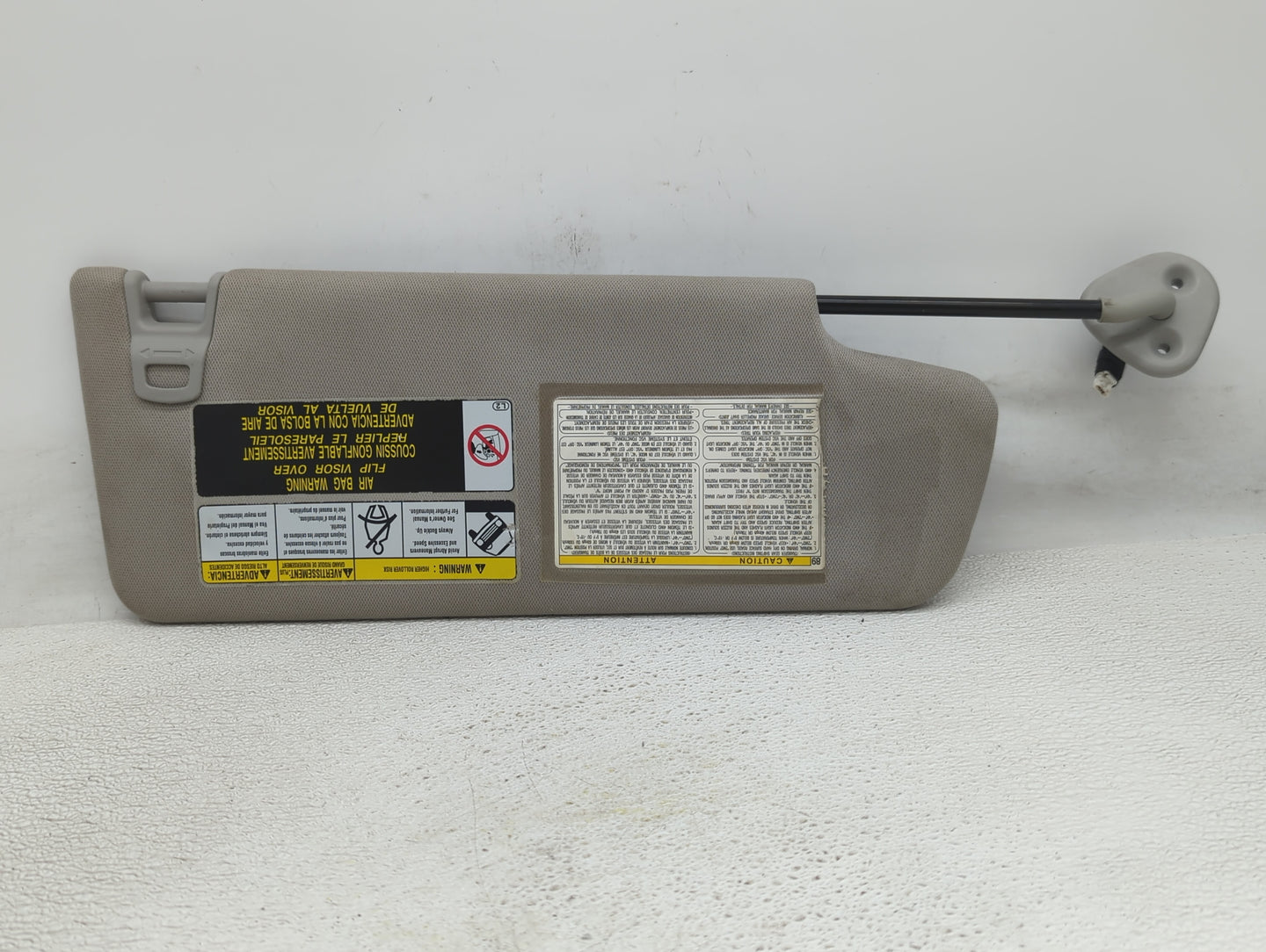 2016 Hyundai Sonata Sun Visor Shade Replacement Driver Left Mirror Fits Fits 2017 2018 2019 OEM Used Auto Parts - Oemusedaut