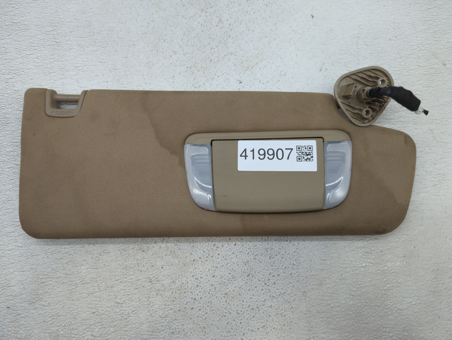 2016 Hyundai Sonata Sun Visor Shade Replacement Passenger Right Mirror Fits Fits 2017 2018 2019 OEM Used Auto Parts - Oemuse