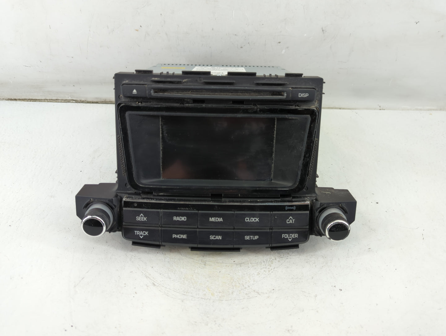 2016-2018 Hyundai Tucson Radio AM FM Cd Player Receiver Replacement P/N:96180-D31004X Fits Fits 2016 2017 2018 OEM Used Auto
