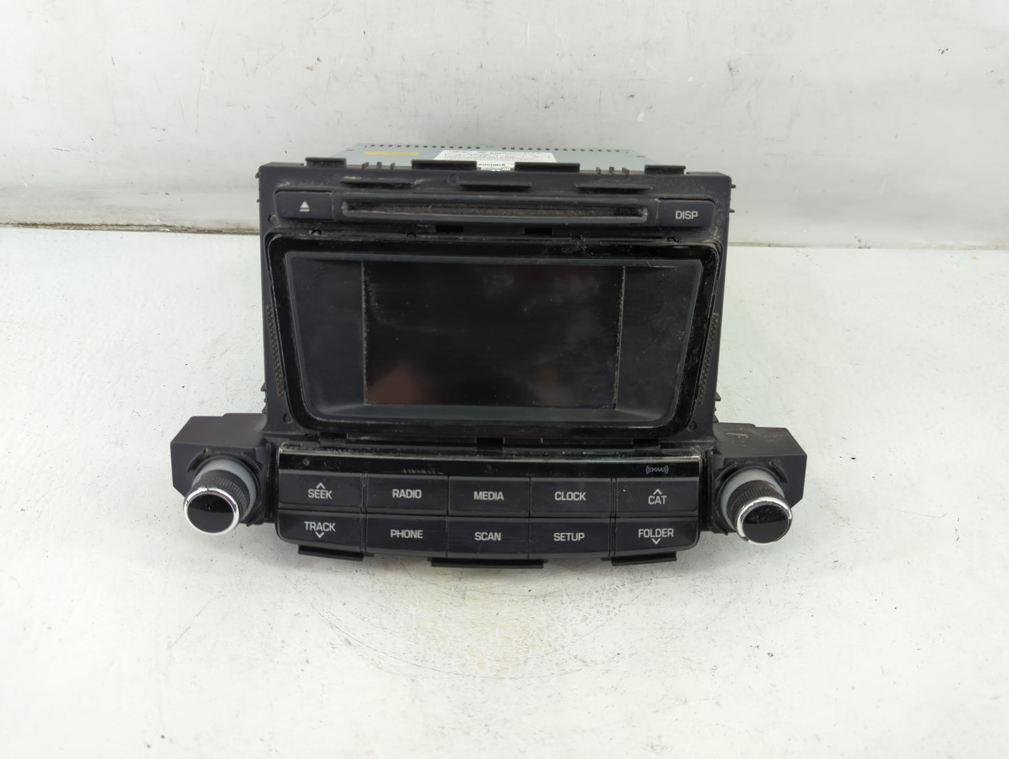 2016-2018 Hyundai Tucson Radio AM FM Cd Player Receiver Replacement P/N:96180-D31004X Fits Fits 2016 2017 2018 OEM Used Auto