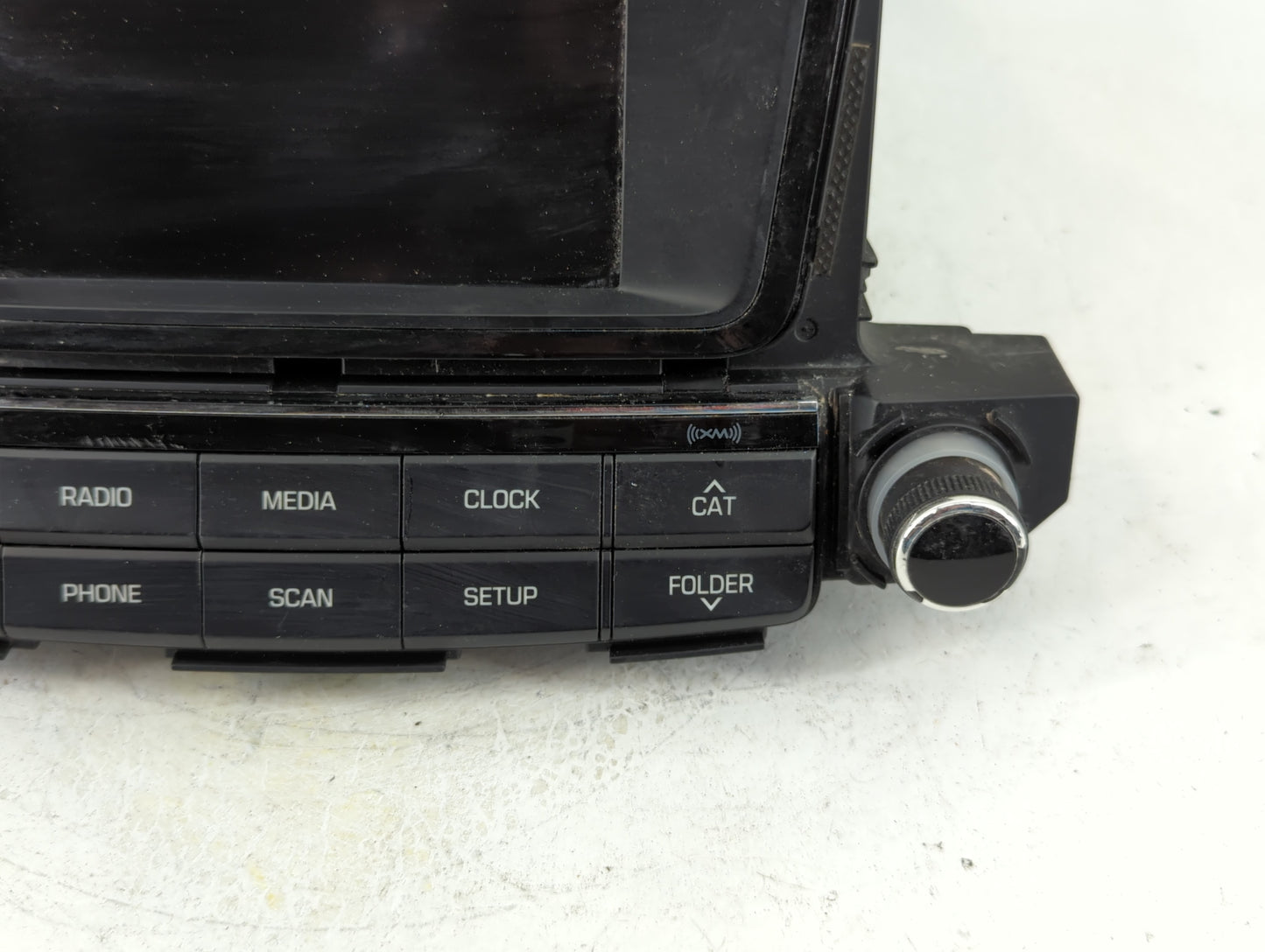 2016-2018 Hyundai Tucson Radio AM FM Cd Player Receiver Replacement P/N:96180-D31004X Fits Fits 2016 2017 2018 OEM Used Auto