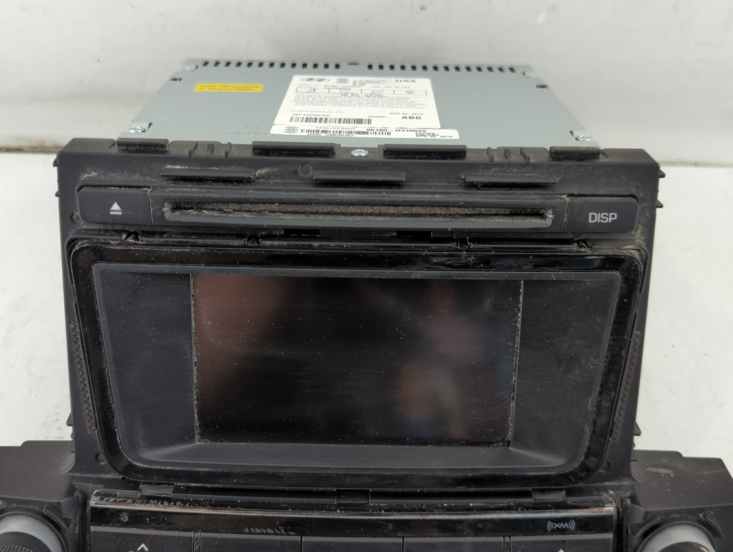 2016-2018 Hyundai Tucson Radio AM FM Cd Player Receiver Replacement P/N:96180-D31004X Fits Fits 2016 2017 2018 OEM Used Auto