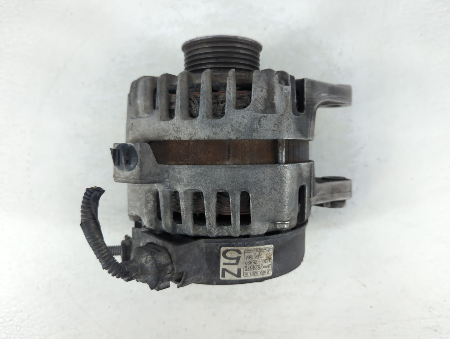 2016-2018 Hyundai Tucson Alternator Replacement Generator Charging Assembly Engine OEM P/N:2624670 37300-2E820 Fits OEM Used