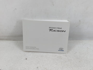 2016 Hyundai Tucson Owners Manual Book Guide P/N:GD30-EU63L OEM Used Auto Parts - Oemusedautoparts1.com