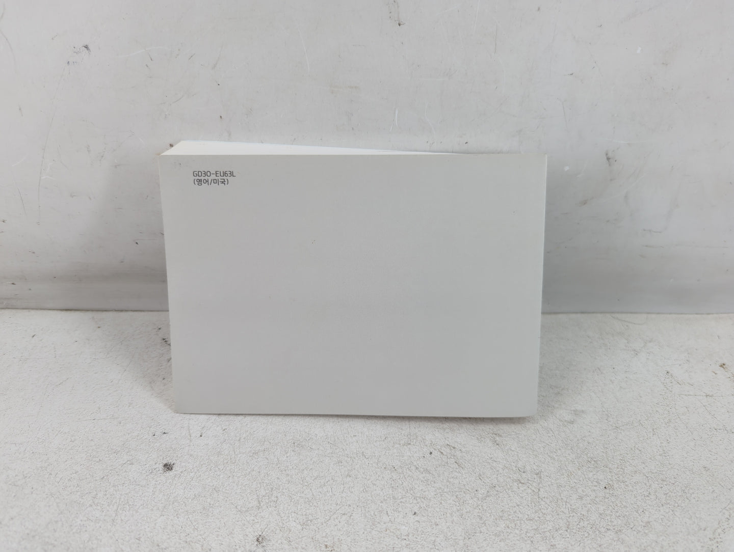 2016 Hyundai Tucson Owners Manual Book Guide P/N:GD30-EU63L OEM Used Auto Parts - Oemusedautoparts1.com