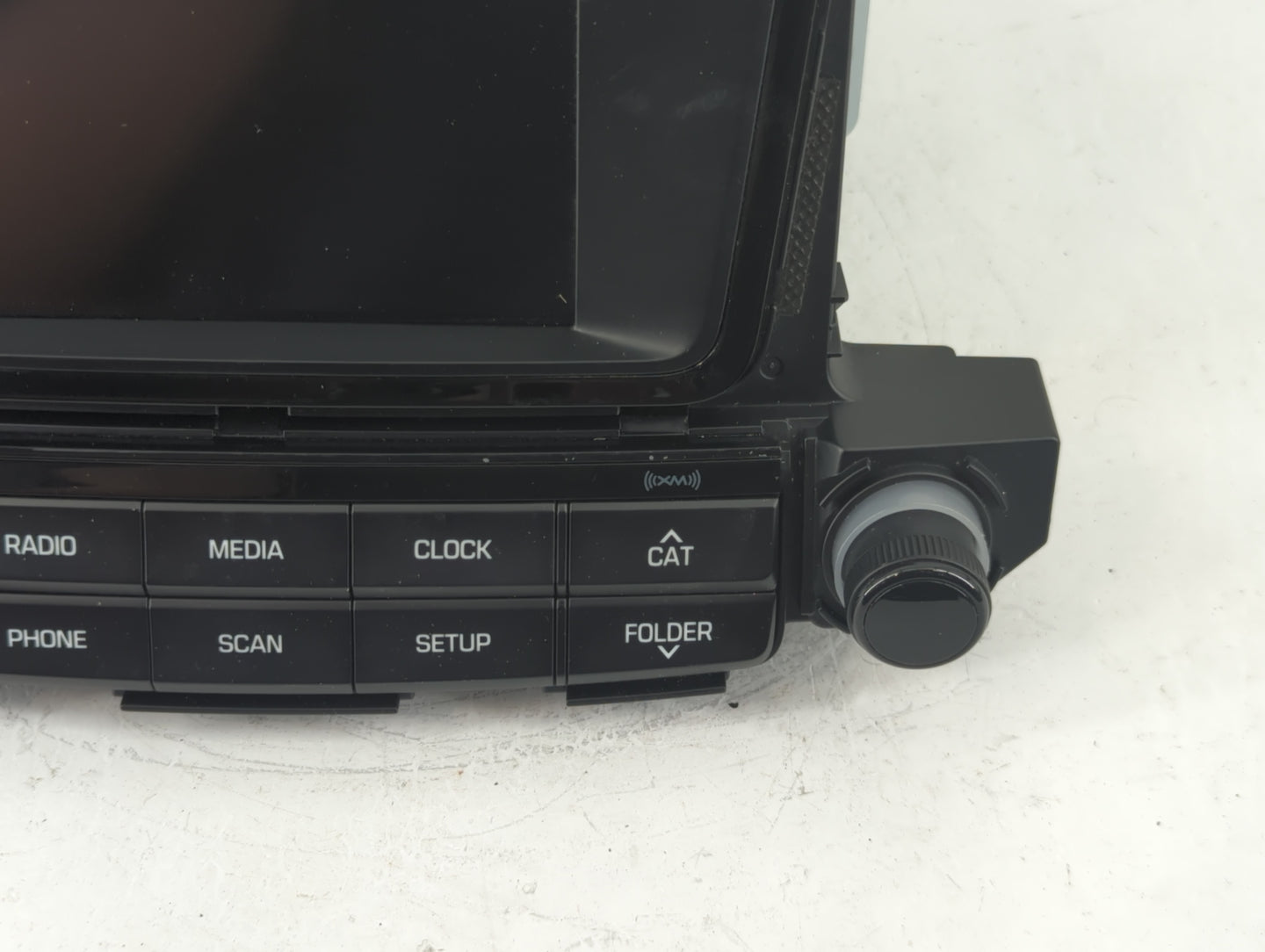 2016-2017 Hyundai Tucson Radio AM FM Cd Player Receiver Replacement P/N:96180-D31004X Fits Fits 2016 2017 OEM Used Auto Part
