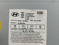 2016-2017 Hyundai Tucson Radio AM FM Cd Player Receiver Replacement P/N:96180-D31004X Fits Fits 2016 2017 OEM Used Auto Part