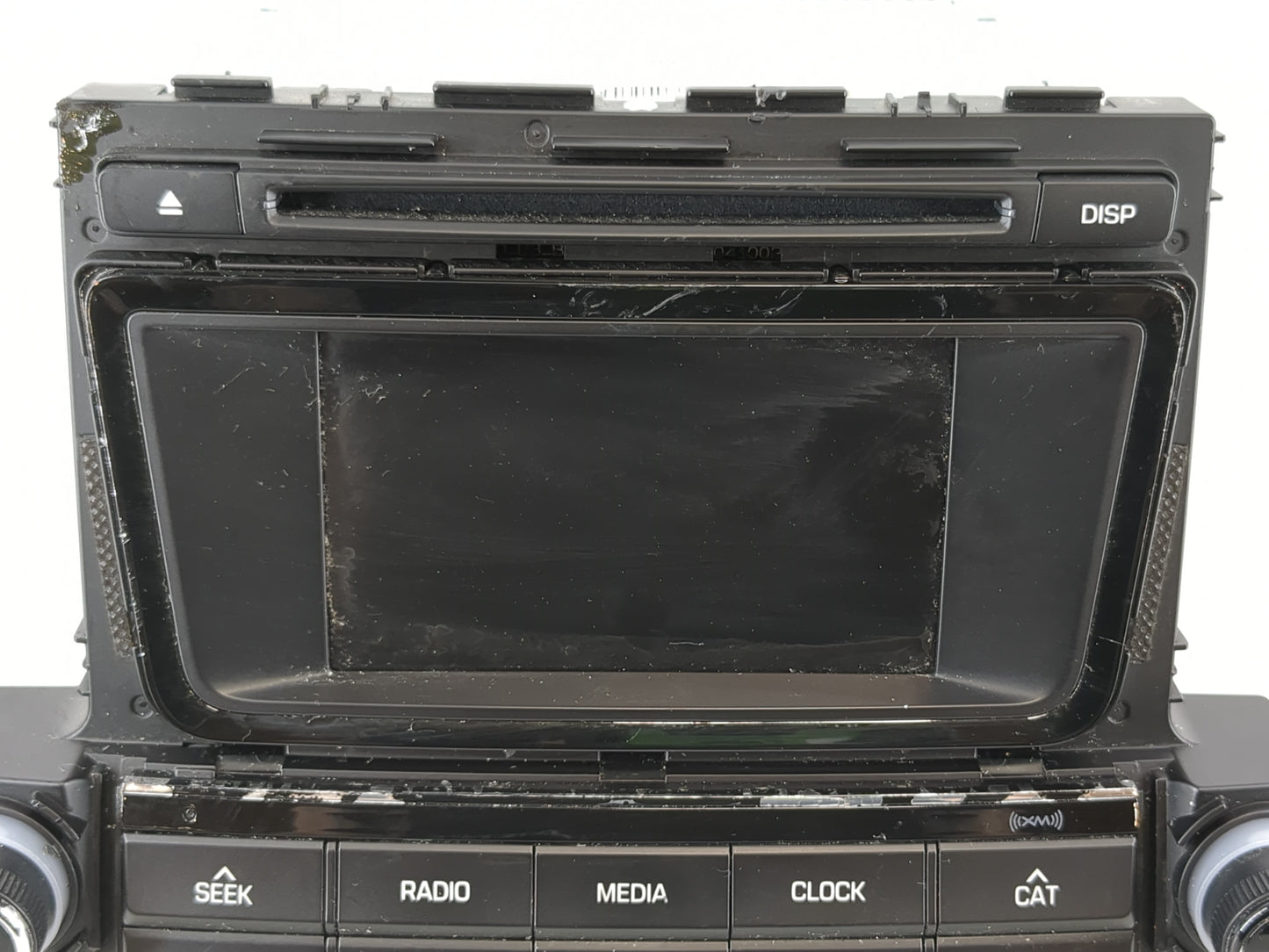 2016-2017 Hyundai Tucson Radio AM FM Cd Player Receiver Replacement P/N:96180-D31004X Fits Fits 2016 2017 OEM Used Auto Part