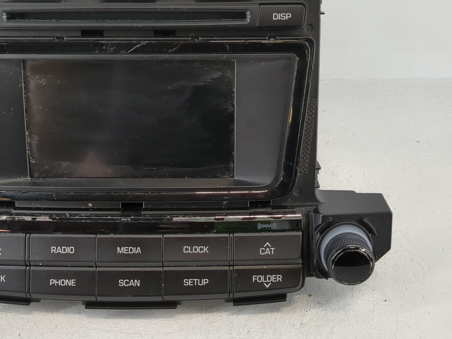 2016-2017 Hyundai Tucson Radio AM FM Cd Player Receiver Replacement P/N:96180-D31004X Fits Fits 2016 2017 OEM Used Auto Part