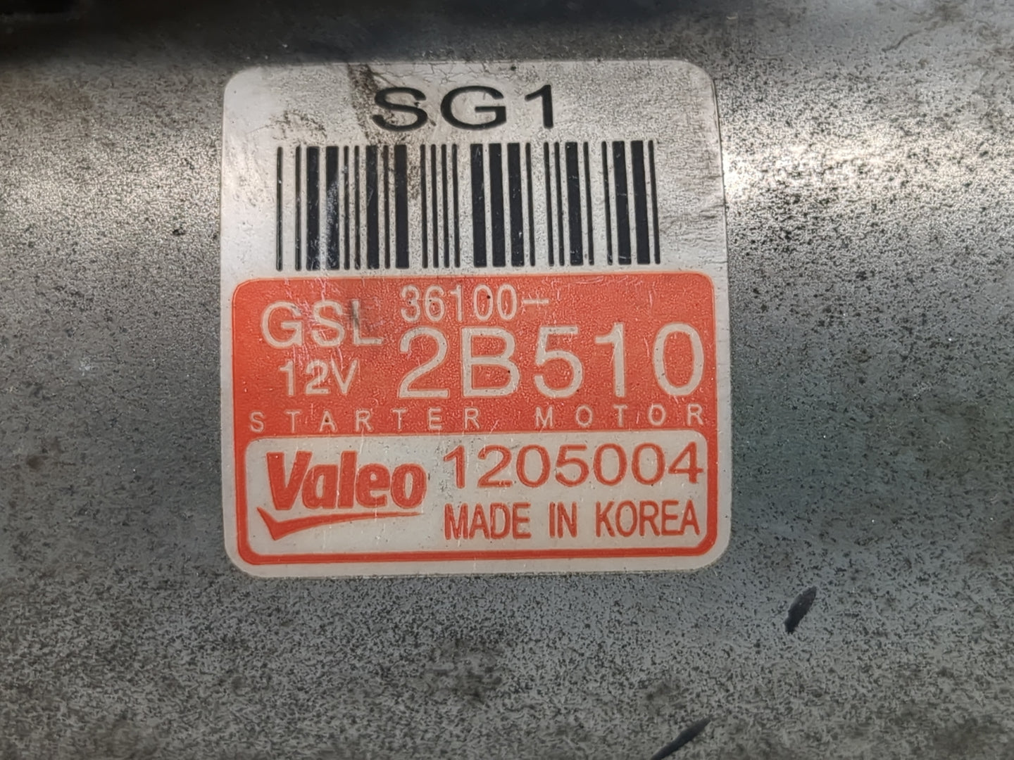 2016-2018 Hyundai Tucson Car Starter Motor Solenoid OEM P/N:36100-2B510 Fits OEM Used Auto Parts - Oemusedautoparts1.com