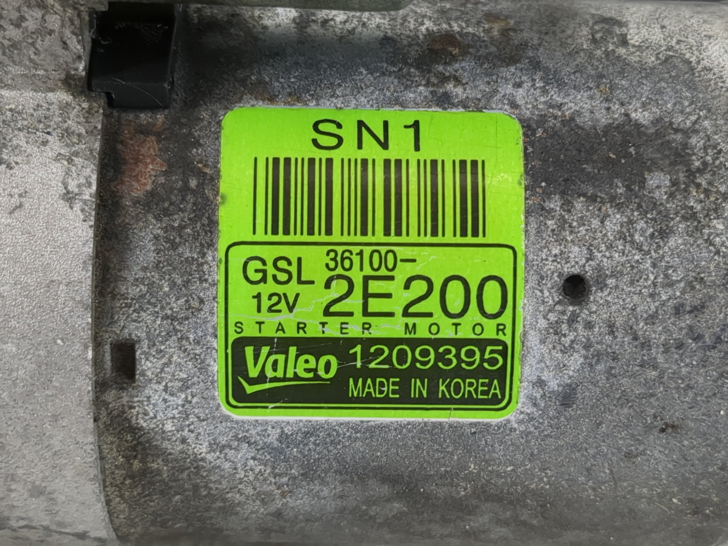 2016-2021 Hyundai Tucson Car Starter Motor Solenoid OEM P/N:36100-2E200 Fits Fits 2013 2014 2016 2017 2018 2019 2020 2021 20