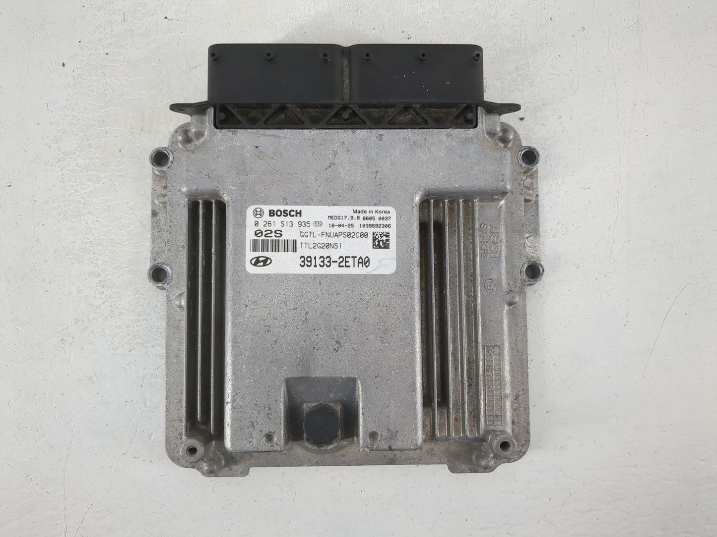 2016-2018 Hyundai Tucson PCM Engine Control Computer ECU ECM PCU OEM P/N:39133-2ETA0 Fits Fits 2016 2017 2018 OEM Used Auto 