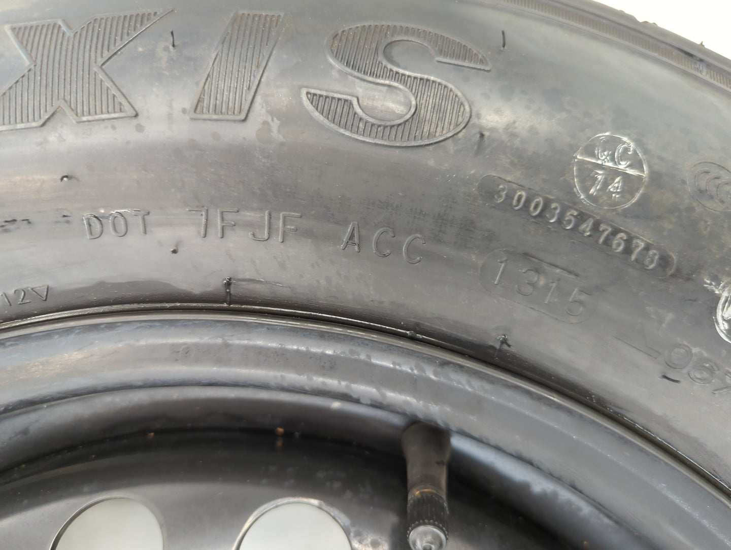 2016-2021 Hyundai Tucson Spare Donut Tire Wheel Rim Oem - Oemusedautoparts1.com